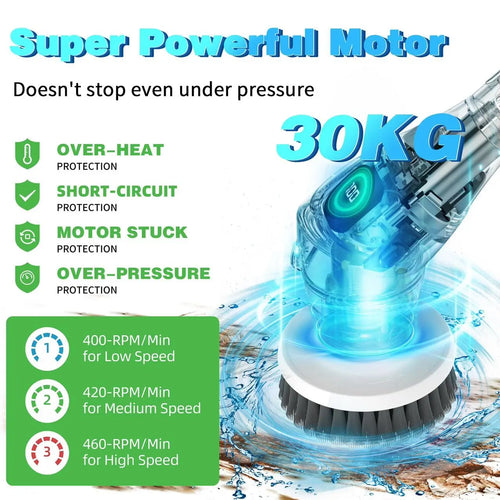 PowerSpin Electric Scrub Pro Plus