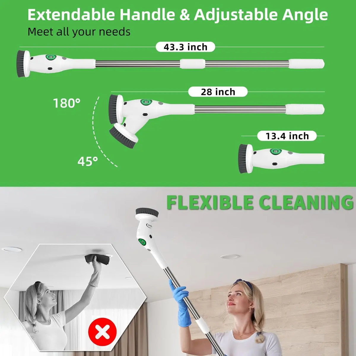 PowerSpin Electric Scrub Pro Plus
